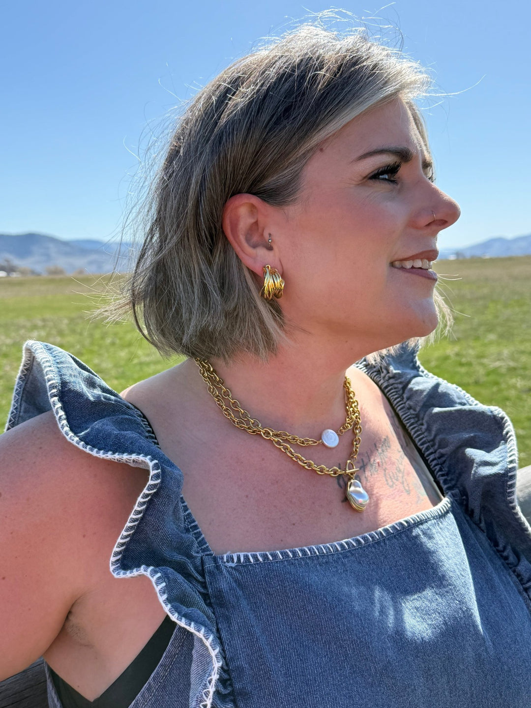 The Pearl Drop Necklace - Timber & Velvet Boutique