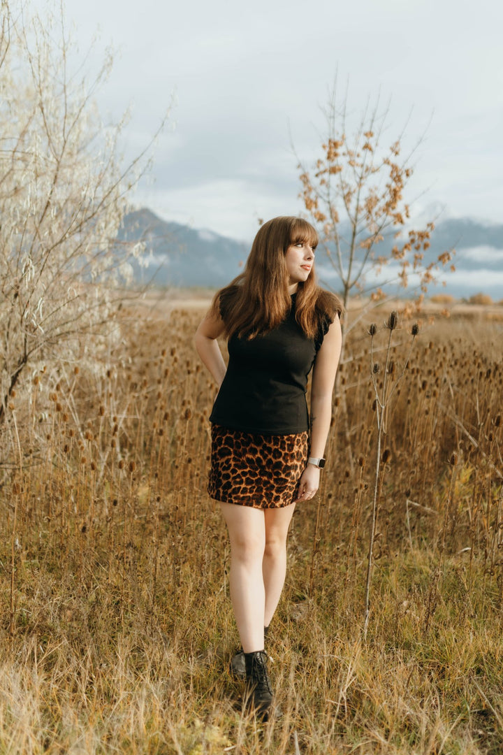 The Ruffle Ridge Top - Timber &amp; Velvet Boutique