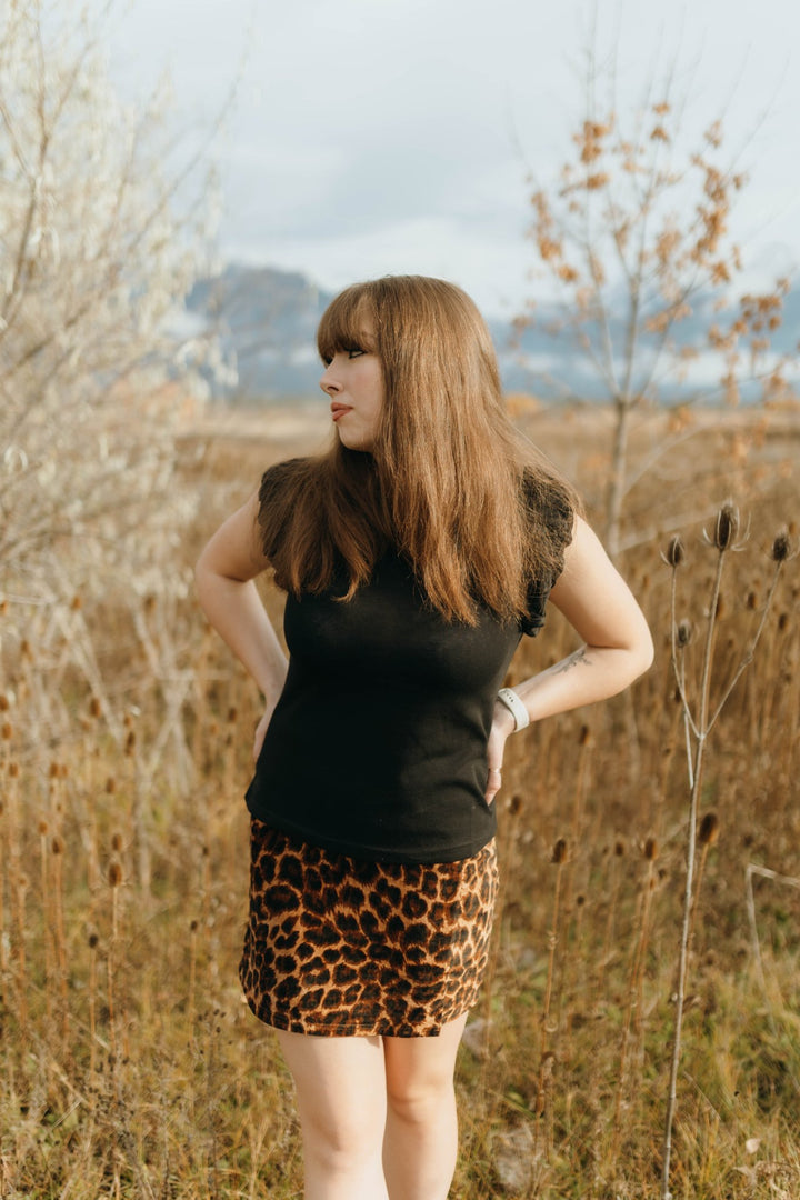 The Ruffle Ridge Top - Timber &amp; Velvet Boutique