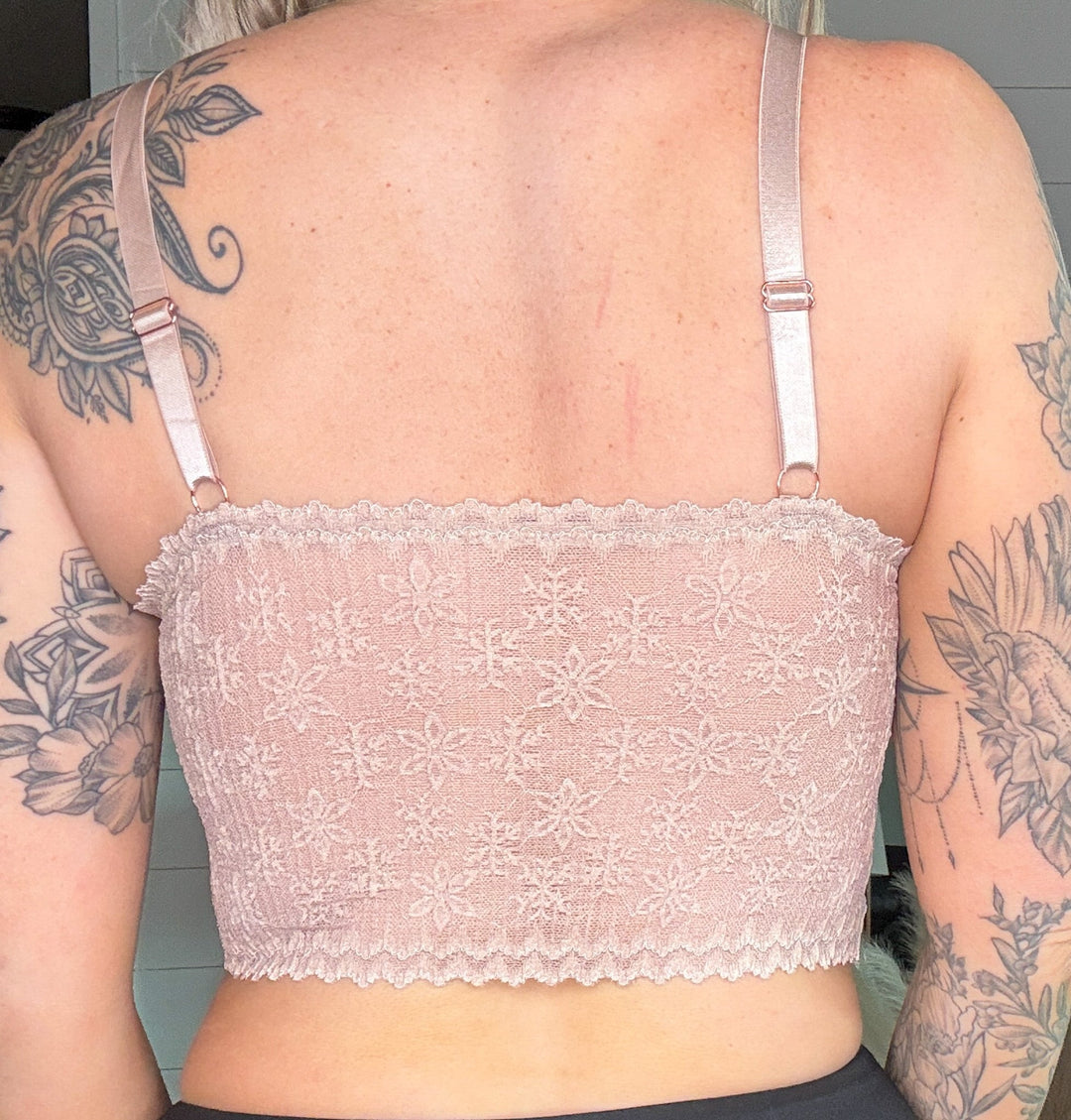 The Sienna Lace Bralette - Timber &amp; Velvet Boutique
