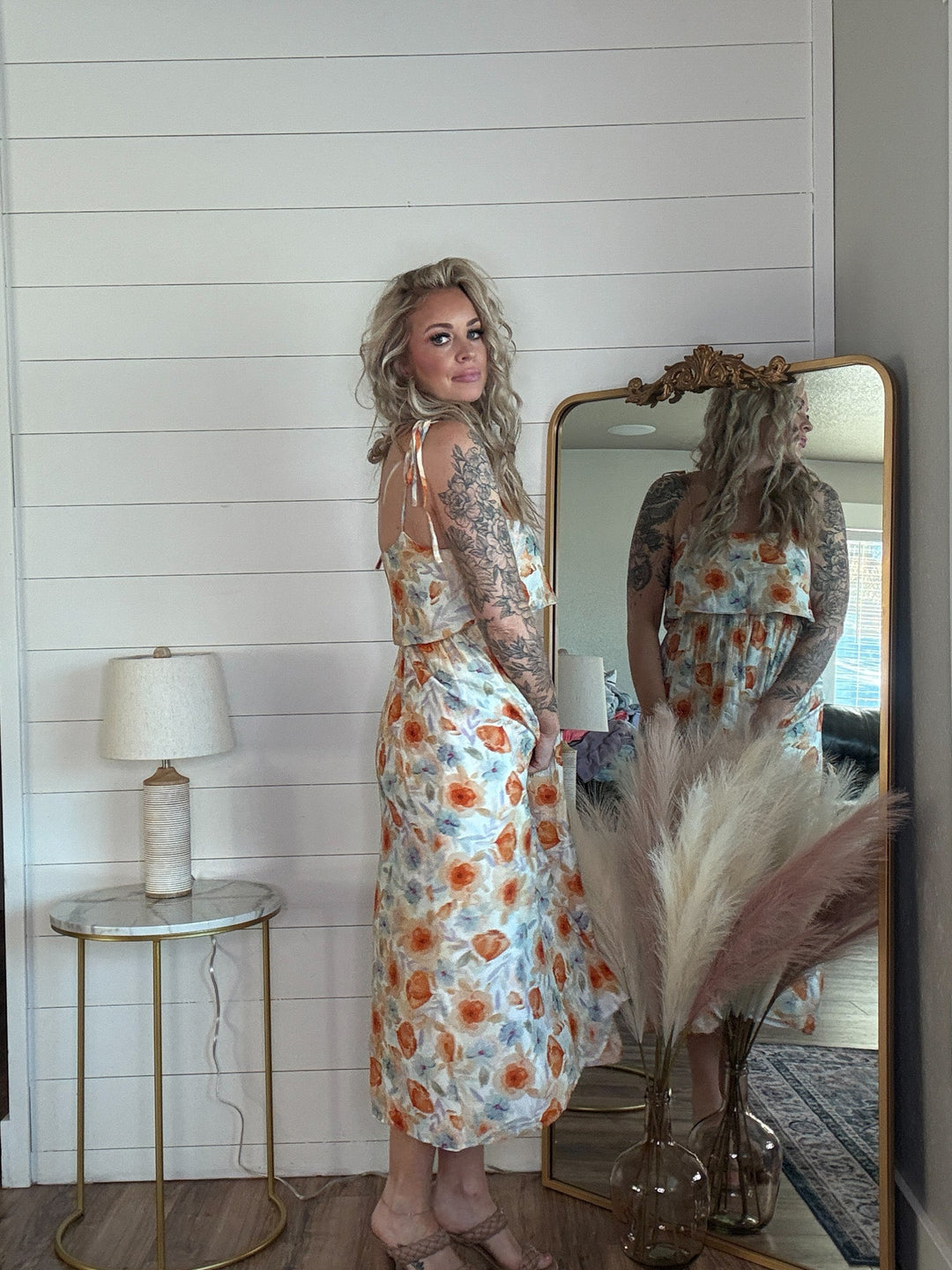 The Sienna Midi Dress - Timber &amp; Velvet Boutique