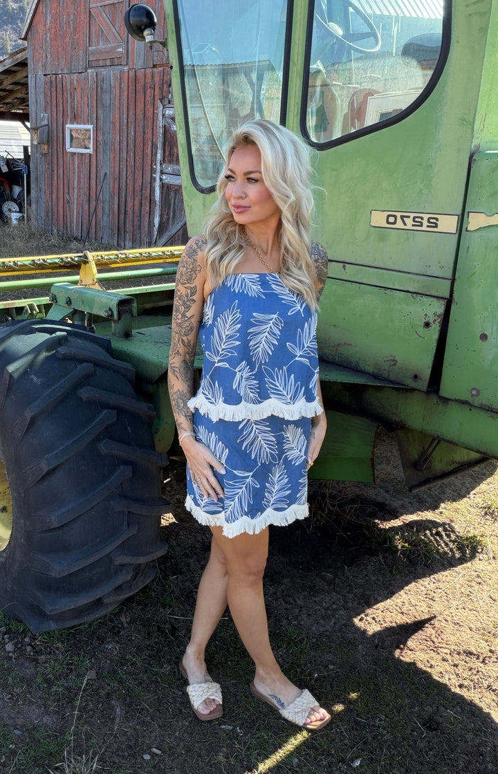 The Sierra Fringe Skirt - Timber &amp; Velvet Boutique