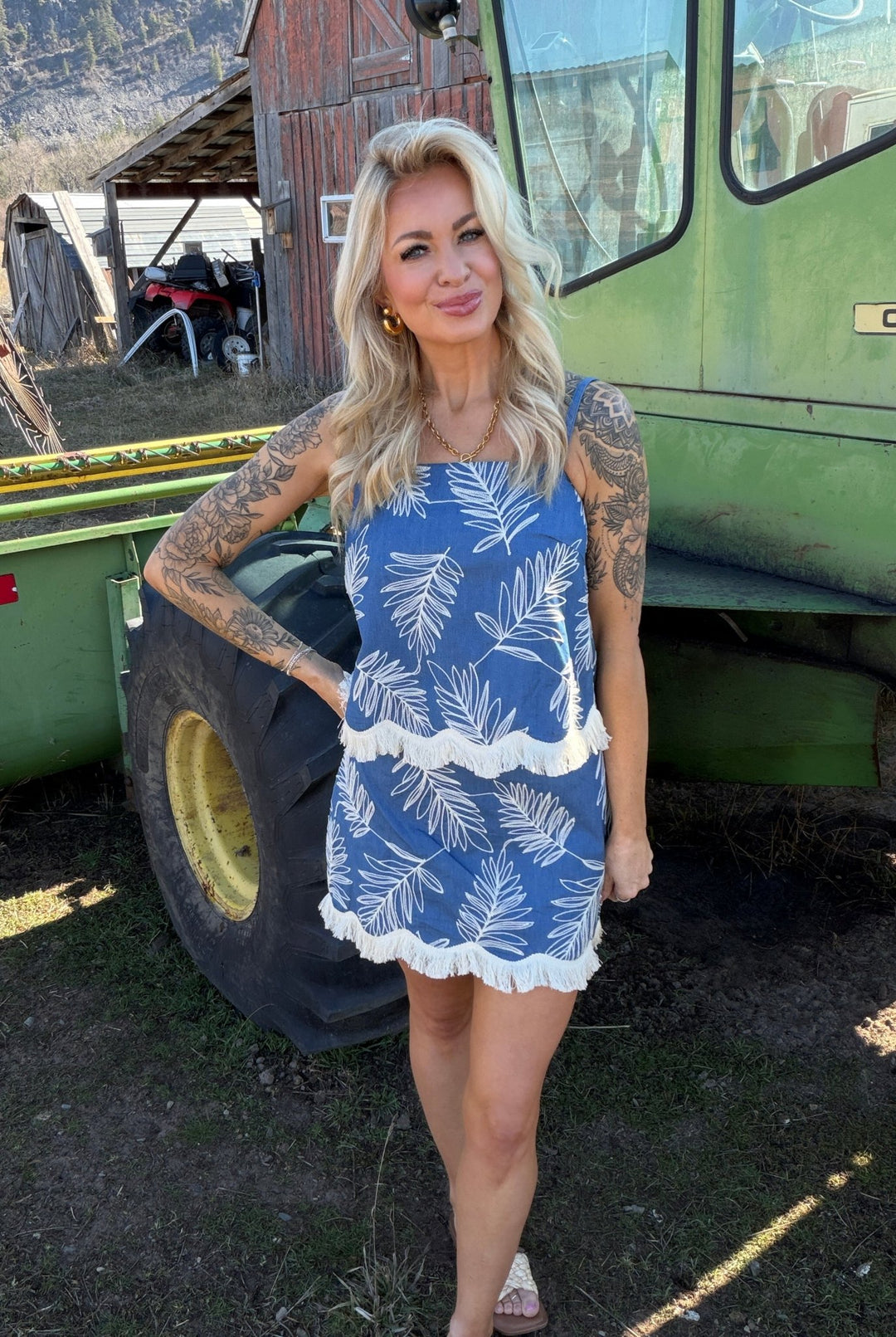 The Sierra Fringe Top - Timber & Velvet Boutique