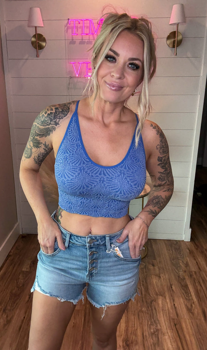 The Skylar Crop Tank - Timber &amp; Velvet Boutique