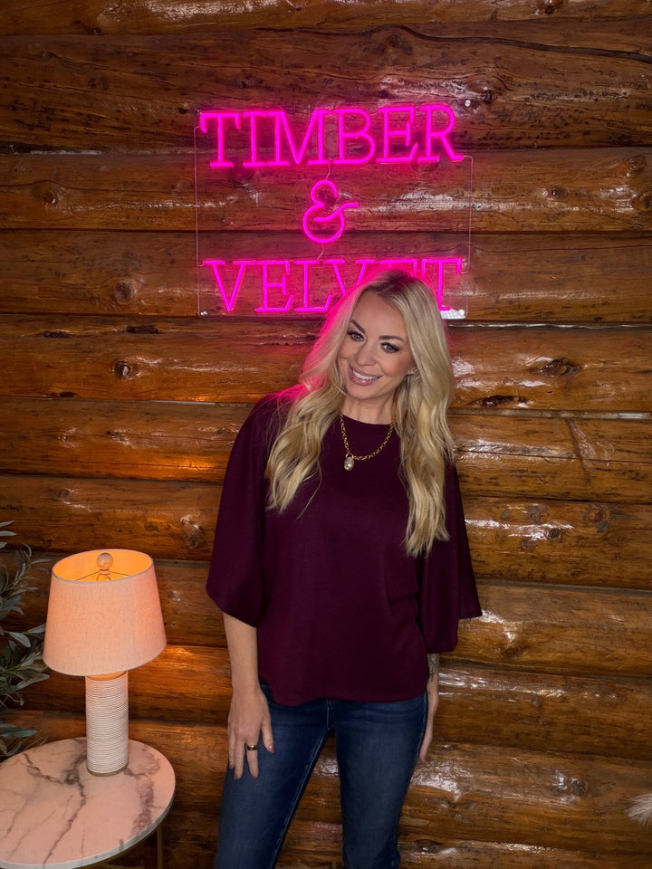 The Sofia Blouse - Timber &amp; Velvet Boutique