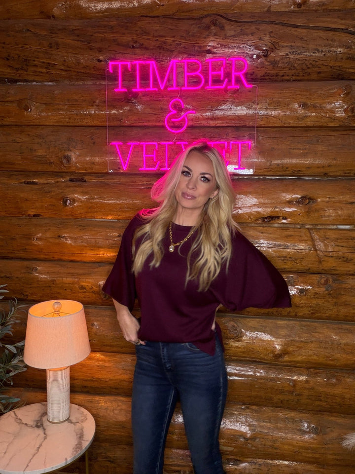 The Sofia Blouse - Timber &amp; Velvet Boutique