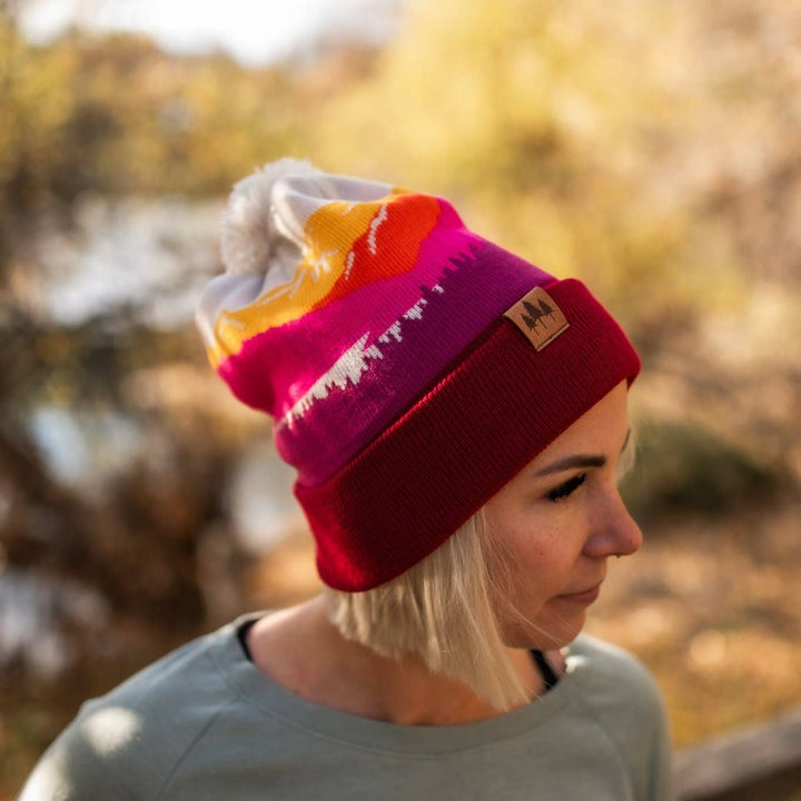 The Summit Sunset Beanie - Timber &amp; Velvet Boutique