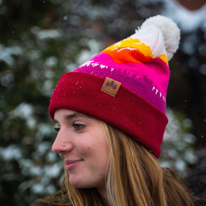The Summit Sunset Beanie - Timber &amp; Velvet Boutique