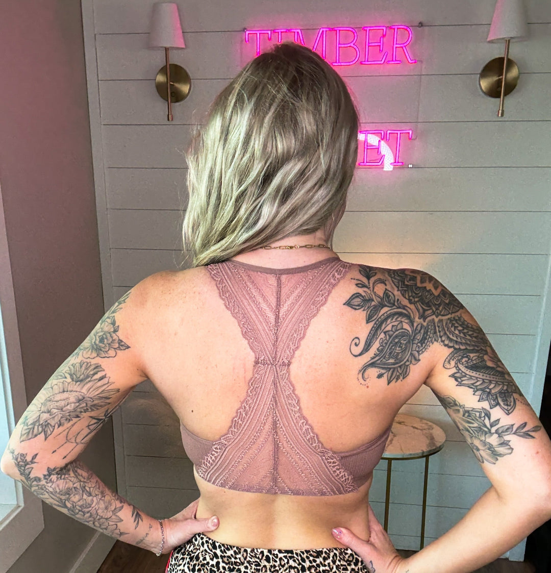 The Sunday Layers Bralette - Timber &amp; Velvet Boutique