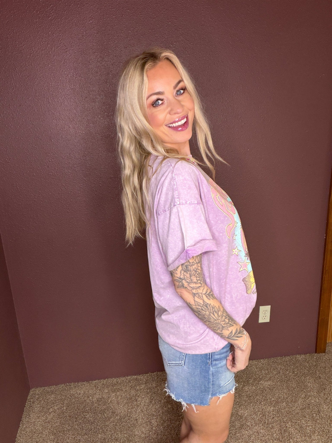 The Take Me Away Cowboy Tee - Timber &amp; Velvet Boutique