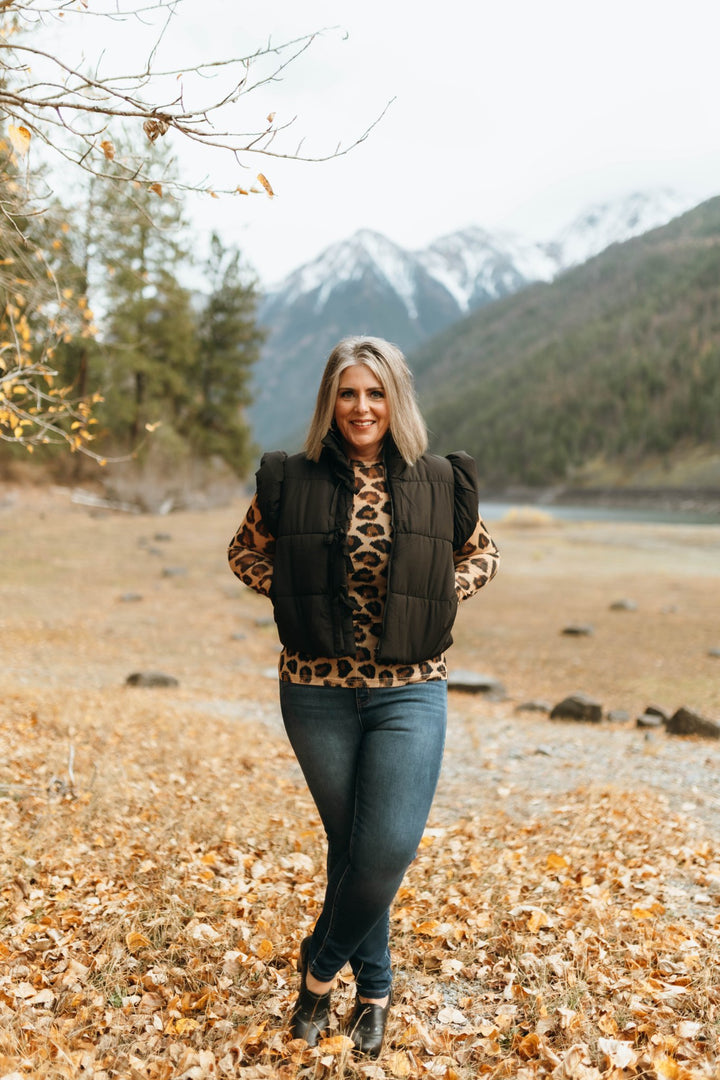 The Vanessa Puffer Vest - Timber &amp; Velvet Boutique