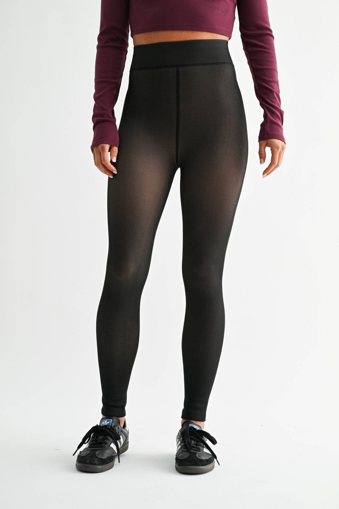 The Velvet Frost Tights - Timber &amp; Velvet Boutique