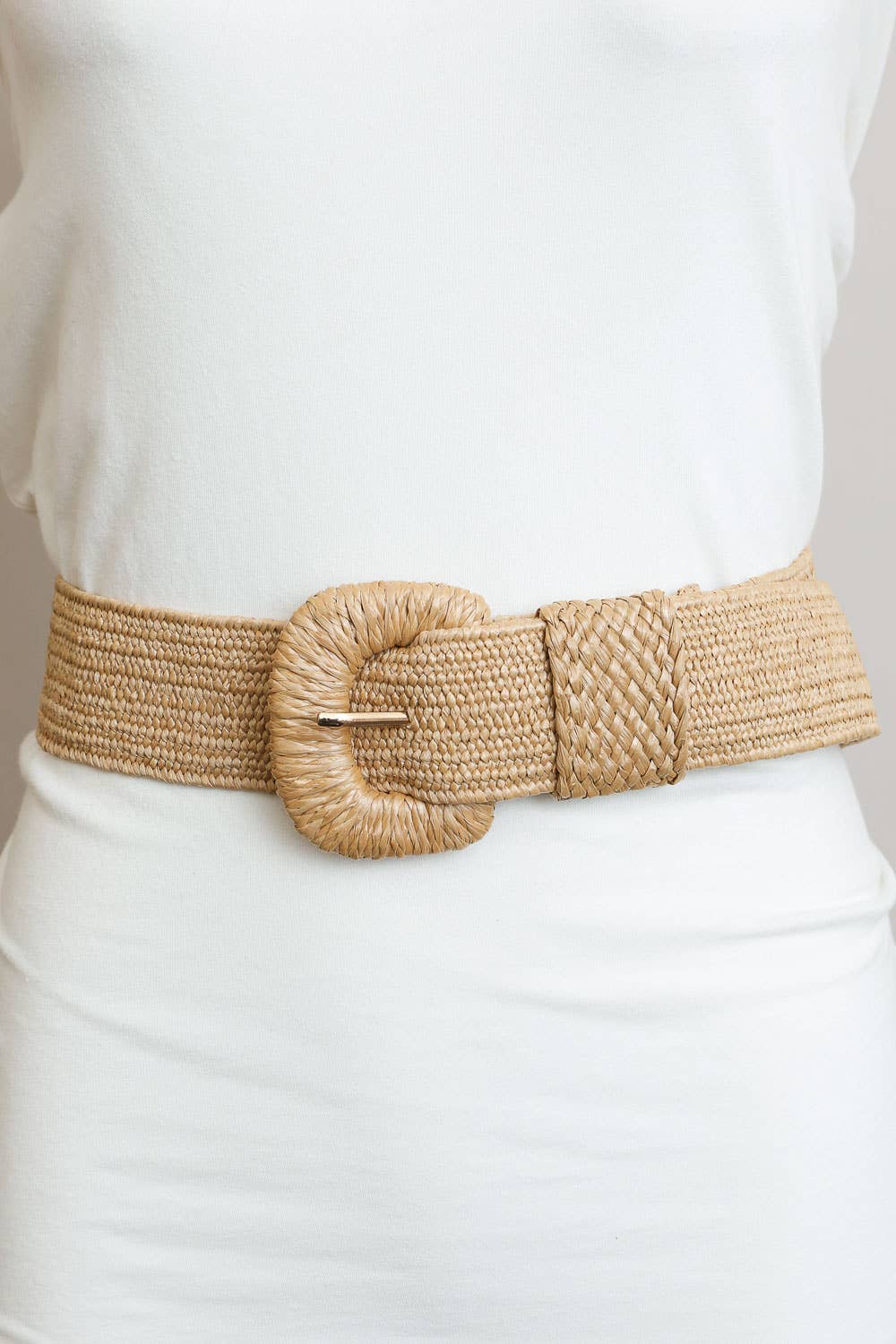 Timber Tan | Woven Stretch Belt - Timber &amp; Velvet Boutique