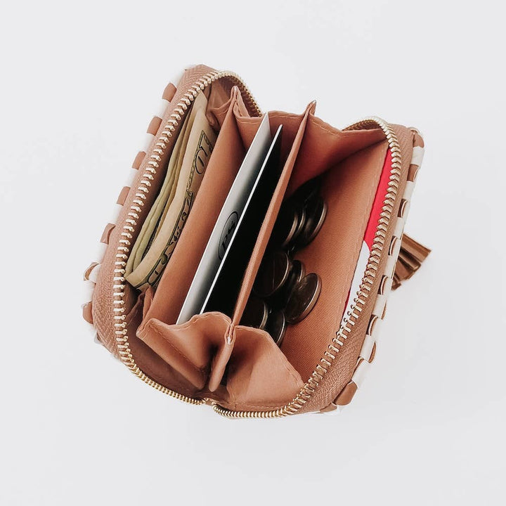 Wendy Woven Wallet - Timber &amp; Velvet Boutique